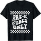 Pre K Vibes Only Retro Girl First Day of PreK Boy Toddlers T-Shirt - T-Shirt | Black