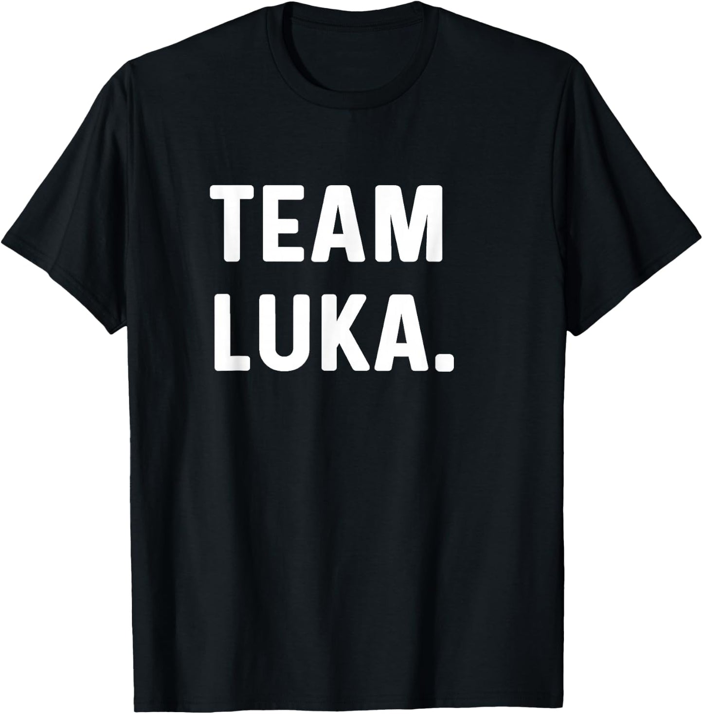 Team Luka T-Shirt - T-Shirt | Black