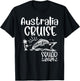 Australia Cruise Squad 2024 Australia Holiday Family Matchin T-Shirt - T-Shirt | Black