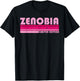 ZENOBIA Name Personalized Retro Vintage 80s 90s Birthday T-Shirt - T-Shirt | Black
