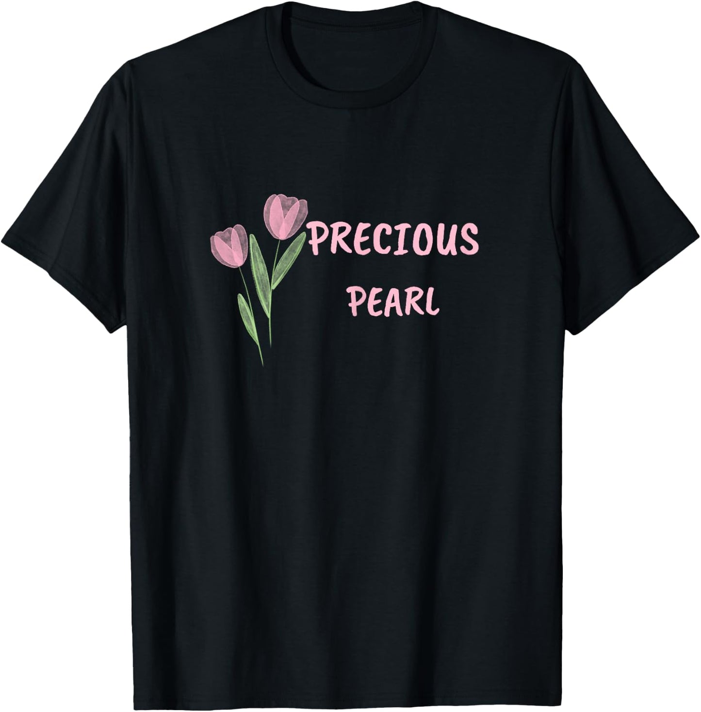 Precious Pearl For Christian Women To Believe In God Faith T-Shirt - T-Shirt | Black
