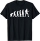 Guitar Player Evolution - Guitarist Player Guitar T-Shirt - T-Shirt | Black