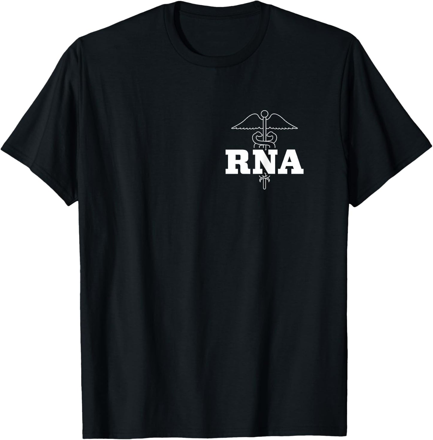 Restorative Nurse Assistant RNA Caduceus Nursing Aide T-Shirt - T-Shirt | Black