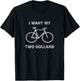 I Want My 2 Dollars Funny Humor 80s Movie Saying Vintage T-Shirt - T-Shirt | Black