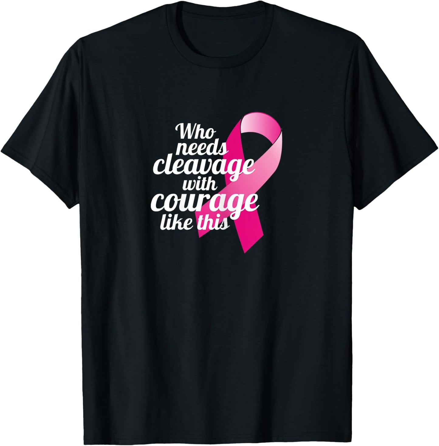Positive Breast Cancer Survivor Quote Mastectomy Recovery T-Shirt - T-Shirt | Black