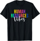Human Resource Vibes HR Specialist HR Manager Coworker T-Shirt - T-Shirt | Black