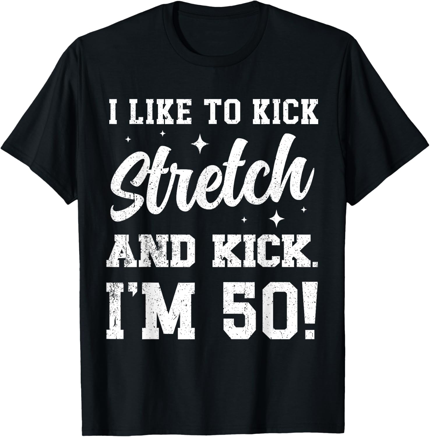 1974 Birthday - I'm 50 Years Old -Adults Black Cotton 80% Polyester 20% Modern Sports Classic Birthday T-Shirt - T-Shirt | Black