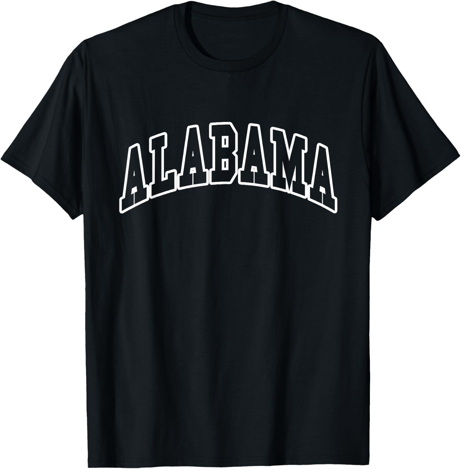 ALABAMA - AL - Throwback Design - Classic T-Shirt - T-Shirt | Black