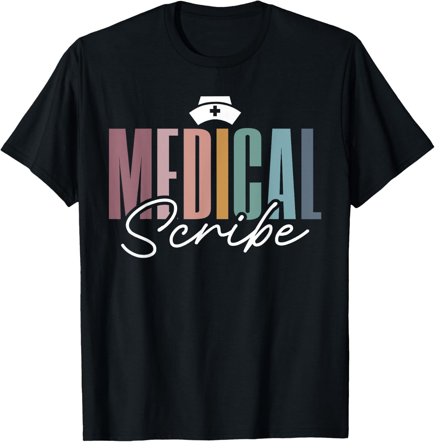 Medical Scribe Medical Assistant T-Shirt - T-Shirt | Black