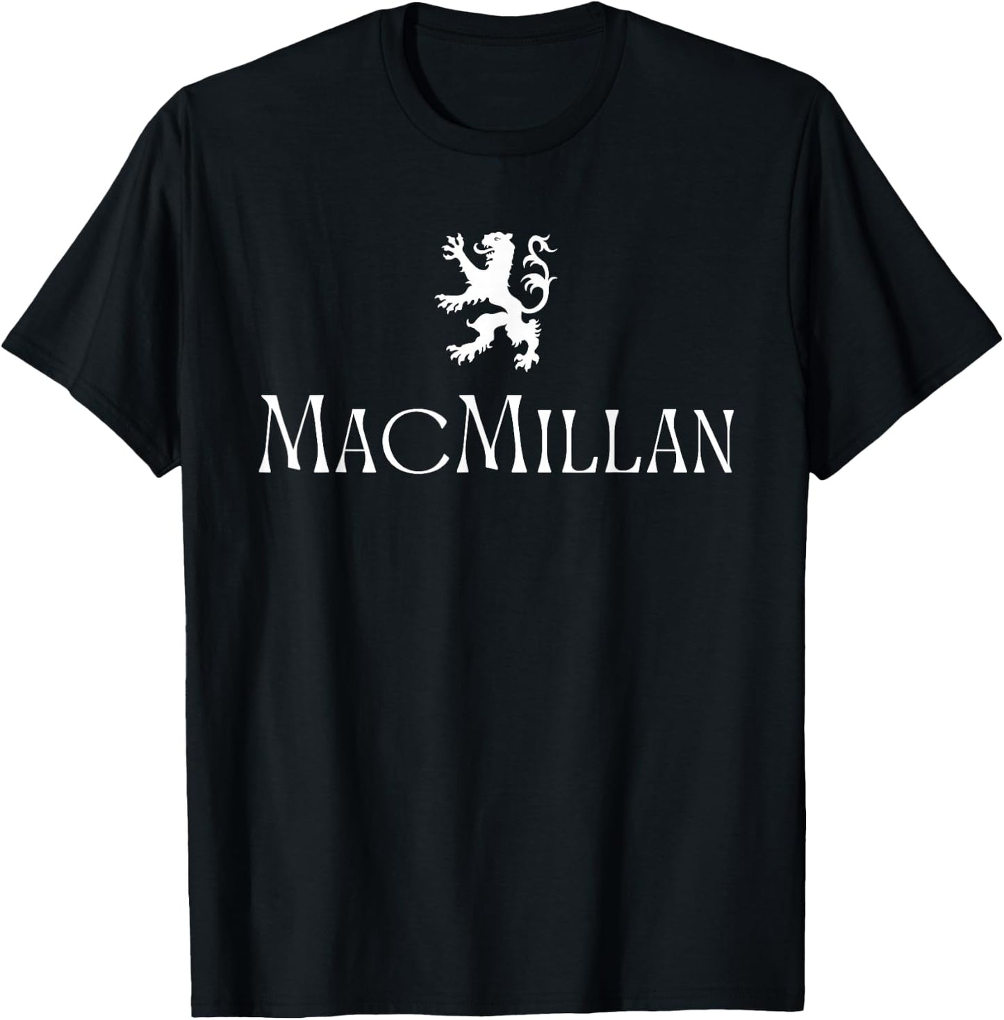 MacMillan Clan Scottish Family Name Scotland Heraldry T-Shirt - T-Shirt | Black