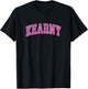 Kearny New Jersey NJ Vintage Sports Design Pink Design T-Shirt - T-Shirt | Black