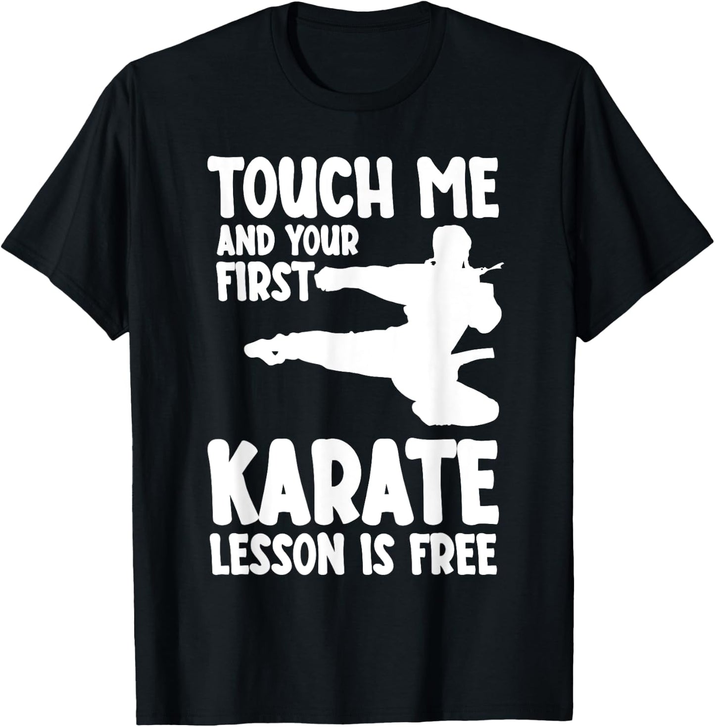 Karate Lesson Karateka Martial Arts Teacher Instructor T-Shirt - T-Shirt | Black
