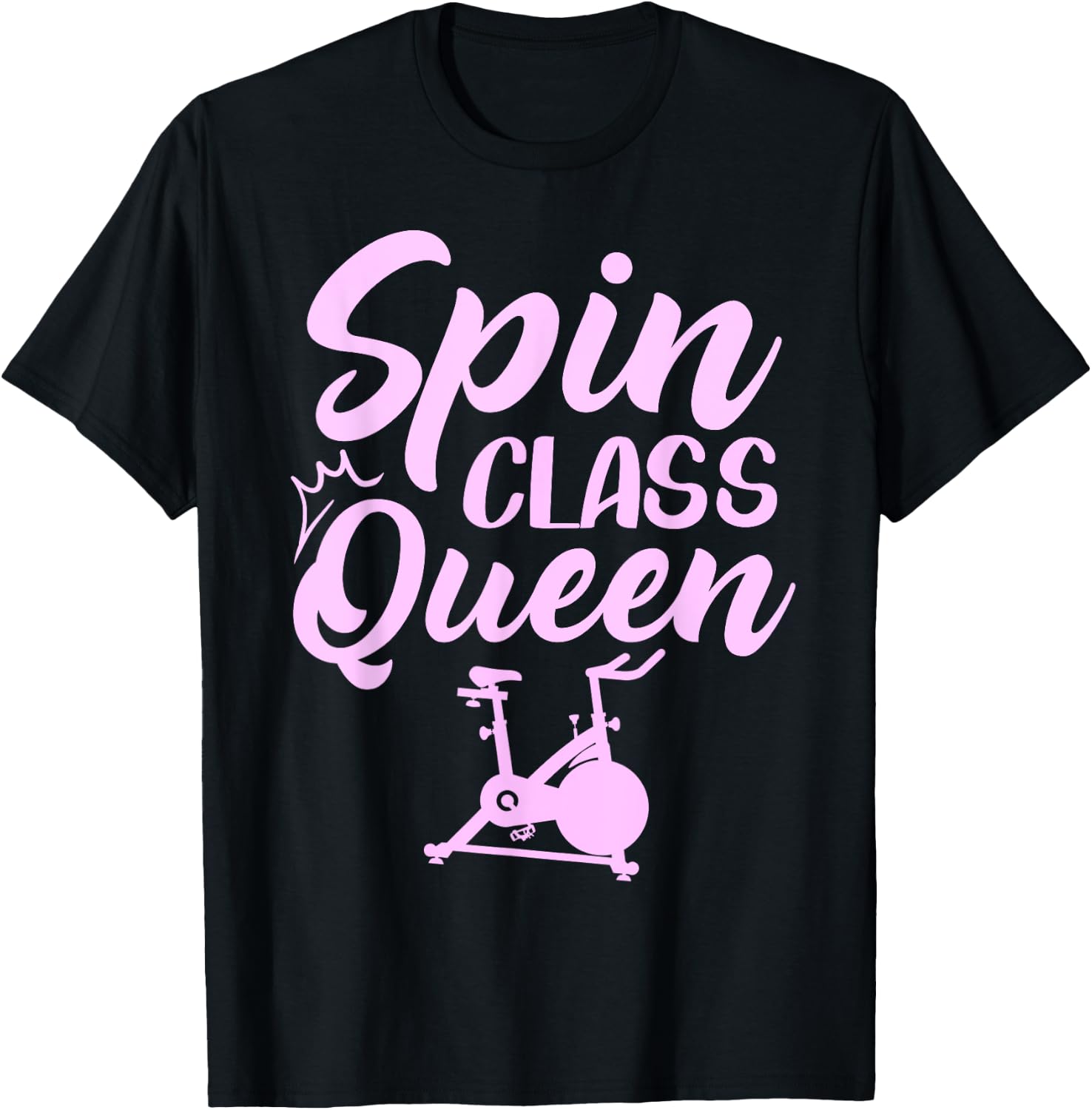 Spinning Class Spin Class Queen Spin T-Shirt - T-Shirt | Black