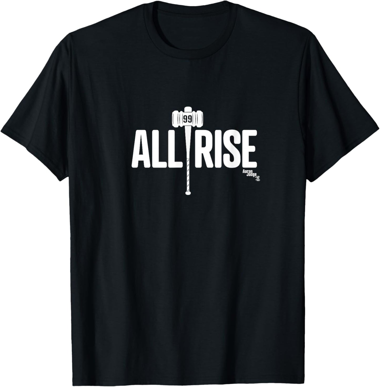 Aaron Judge - All Rise - New York Baseball T-Shirt - T-Shirt | Black