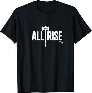 Aaron Judge - All Rise - New York Baseball T-Shirt - T-Shirt | Black