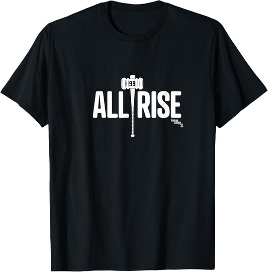 Aaron Judge - All Rise - New York Baseball T-Shirt - T-Shirt | Black