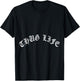 The Five and Dime 510 Oakland Thug-Life - Women's Black Short Sleeve Classic Fit - Rap-Music Themed - Size Small T-Shirt - T-Shirt | Black
