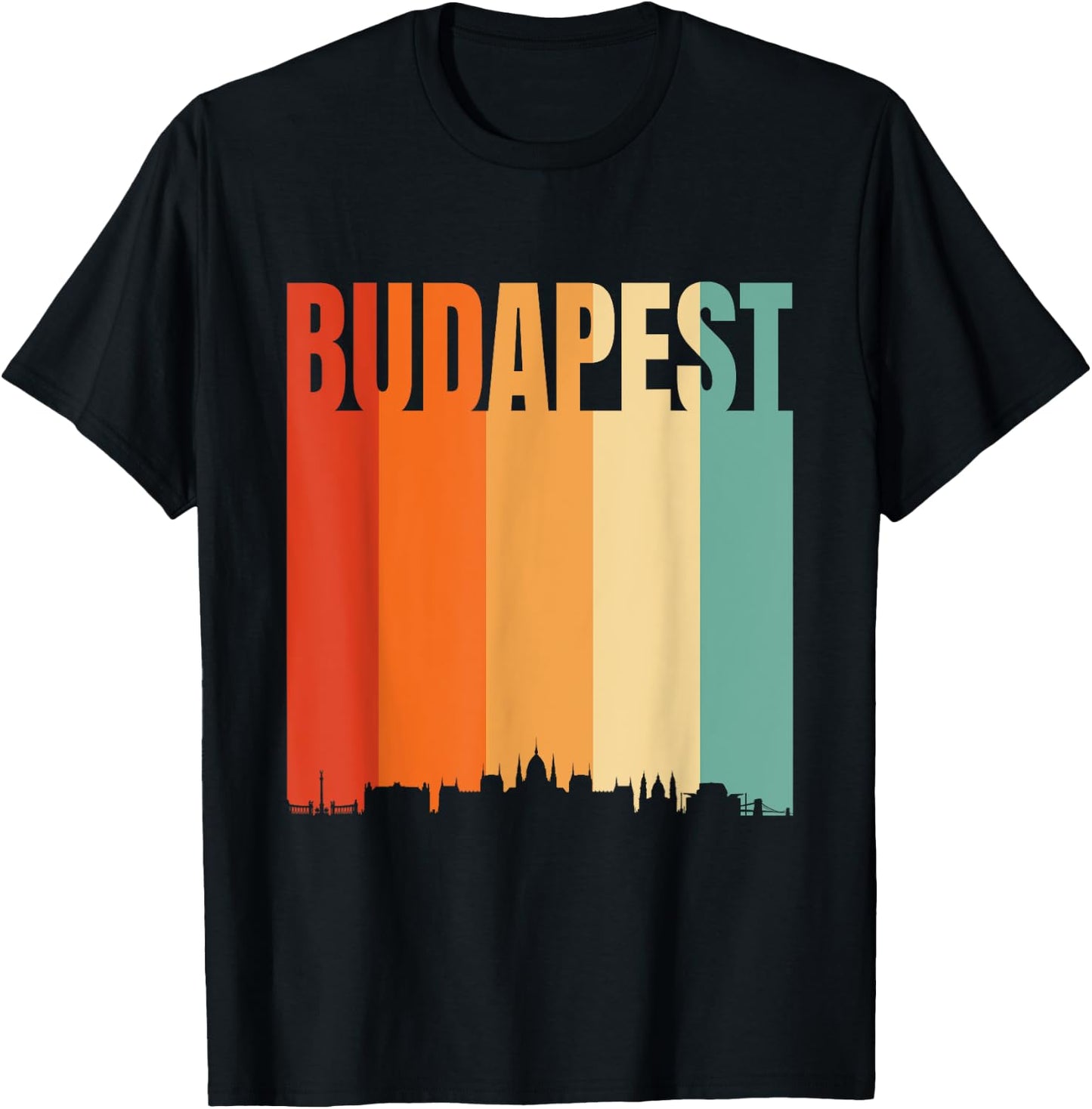 Beauty Of Budapest T-Shirt - T-Shirt | Black