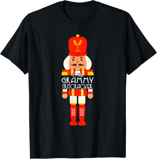 Grammy Nutcracker Matching Family Group Christmas Pajama T-Shirt - T-Shirt | Black