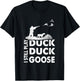 Vintage Hunting Funny I Still Play Duck Hunters Goose T-Shirt - T-Shirt | Black