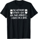 The Difference Between A Beer And Your Opinion..., By Yoray T-Shirt - T-Shirt | Black