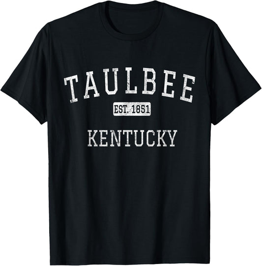 Taulbee Kentucky KY Vintage T-Shirt - T-Shirt | Black