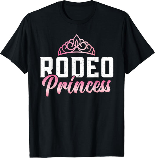 Rodeo Princess T-Shirt - T-Shirt | Black