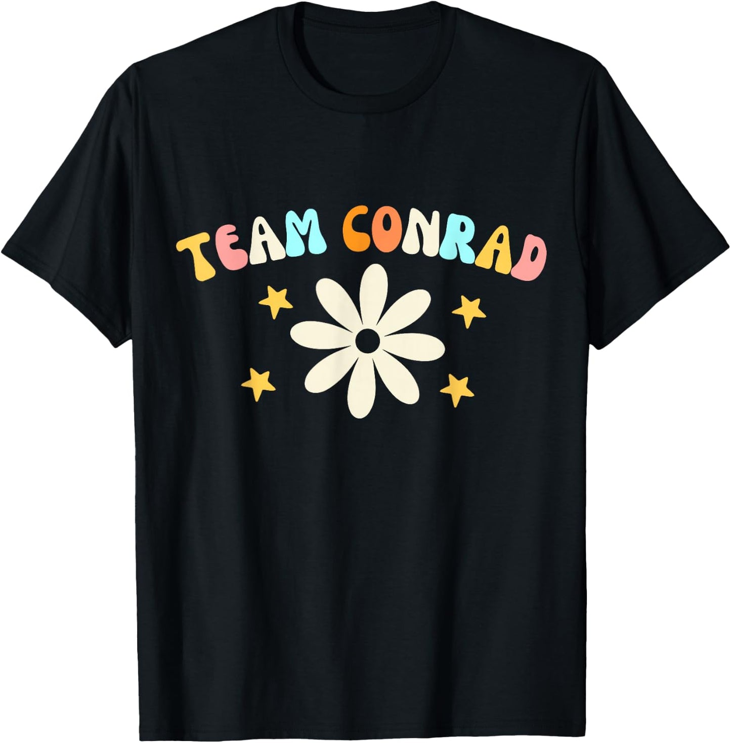 Team Conrad Groovy T-Shirt - T-Shirt | Black