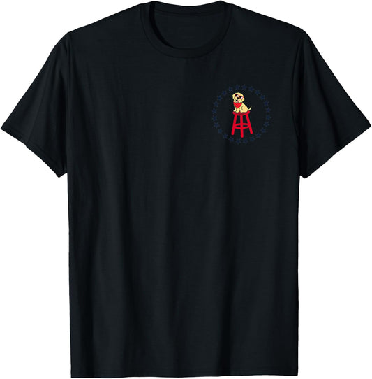 Barstool Dogs Funny Dog Sports Shirt Pun T-Shirt - T-Shirt | Black