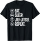 Funny Jiu Jitsu Women Kids Brazilian Jiu Jitsu BJJ T-Shirt - T-Shirt | Black