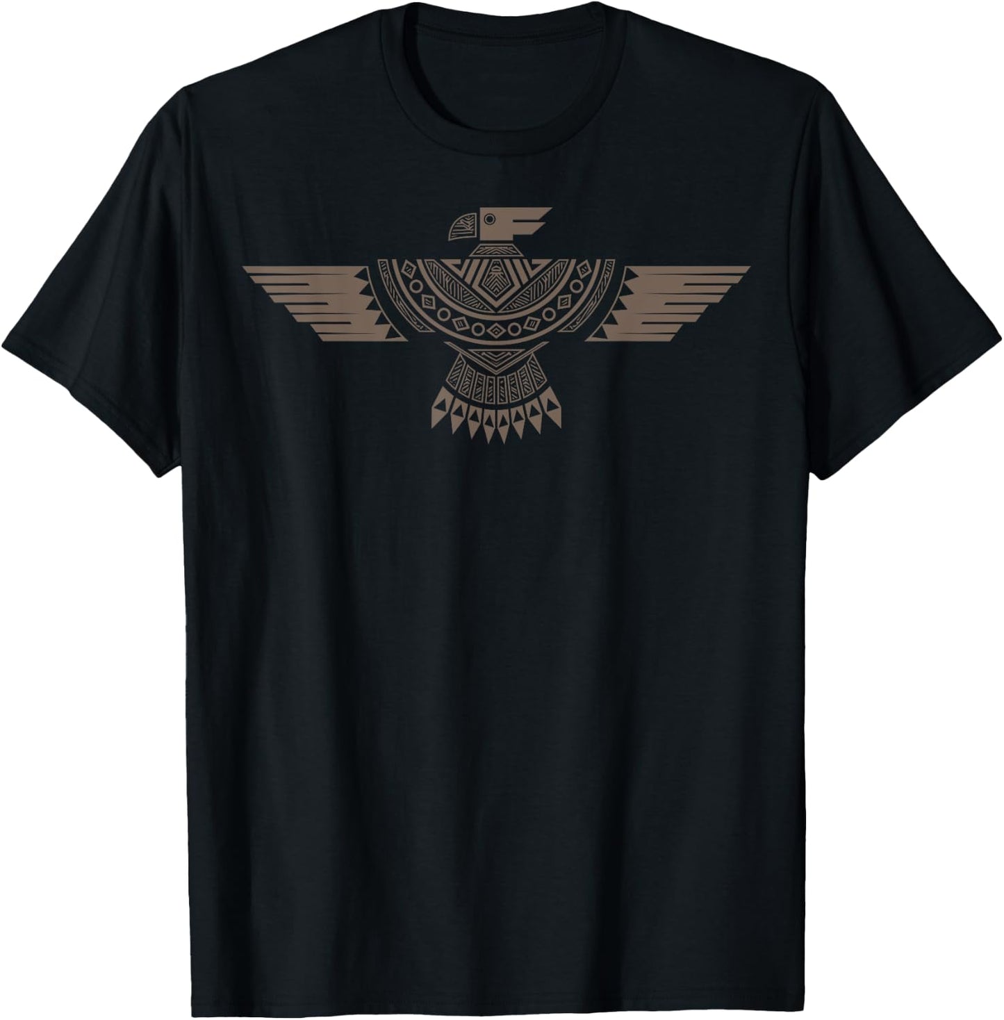 Native American Thunderbird Indigenous Peoples Day T-Shirt - T-Shirt | Black