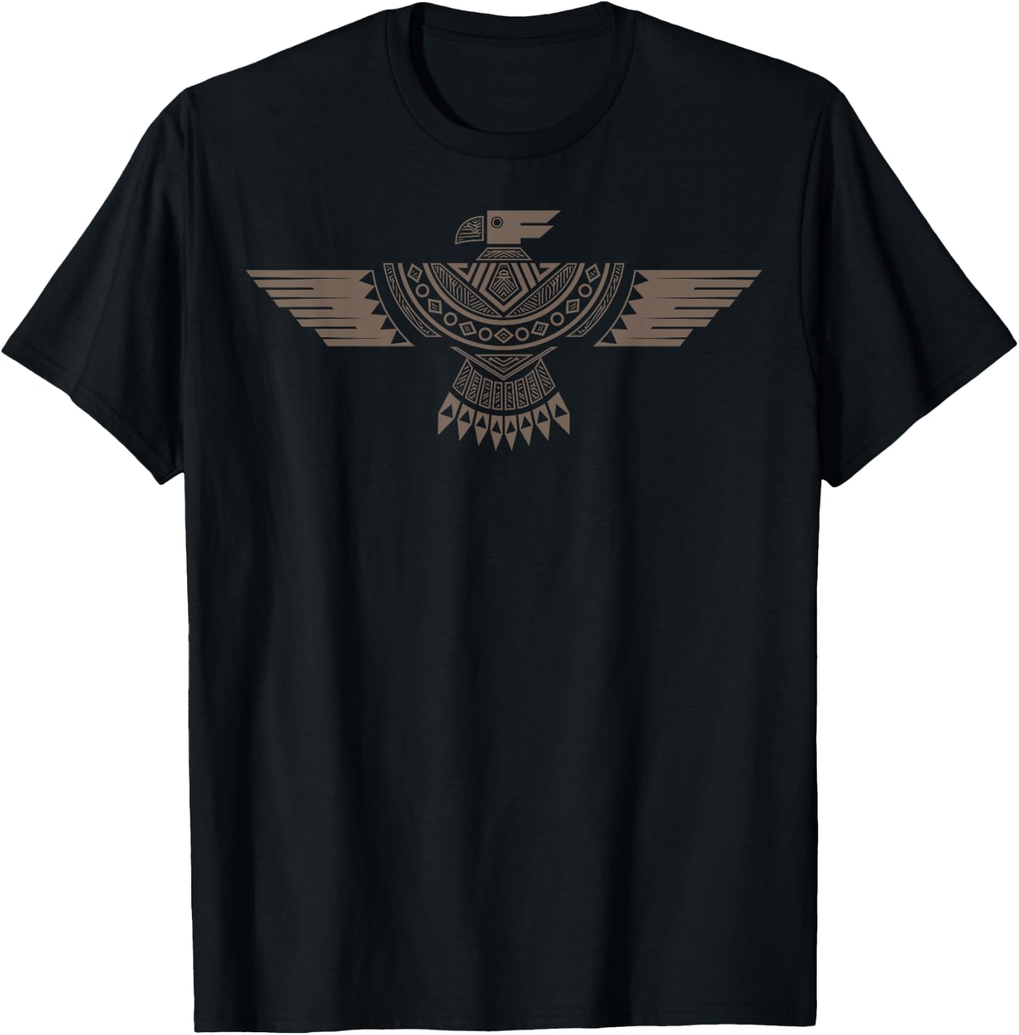 Native American Thunderbird Indigenous Peoples Day T-Shirt - T-Shirt | Black
