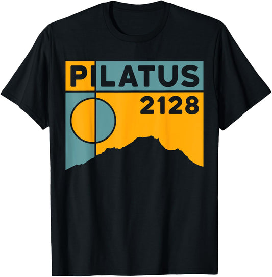 Mount Pilatus Hike Lucerne Swiss Hiking Gifts Switzerland T-Shirt - T-Shirt | Black