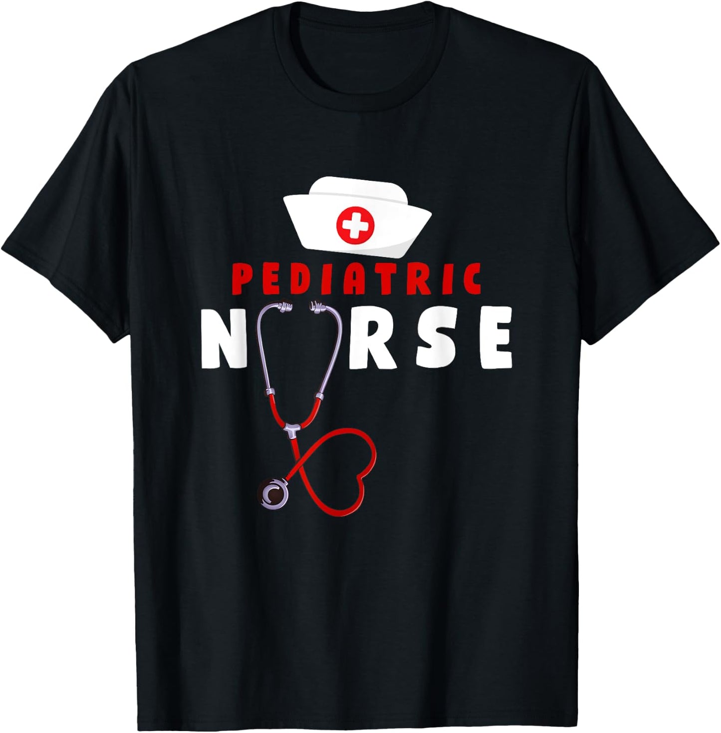 Pediatric Nurse T-Shirt - T-Shirt | Black