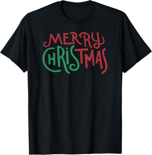 Candy Cane Lane - Merry Christmas T-Shirt - T-Shirt | Black