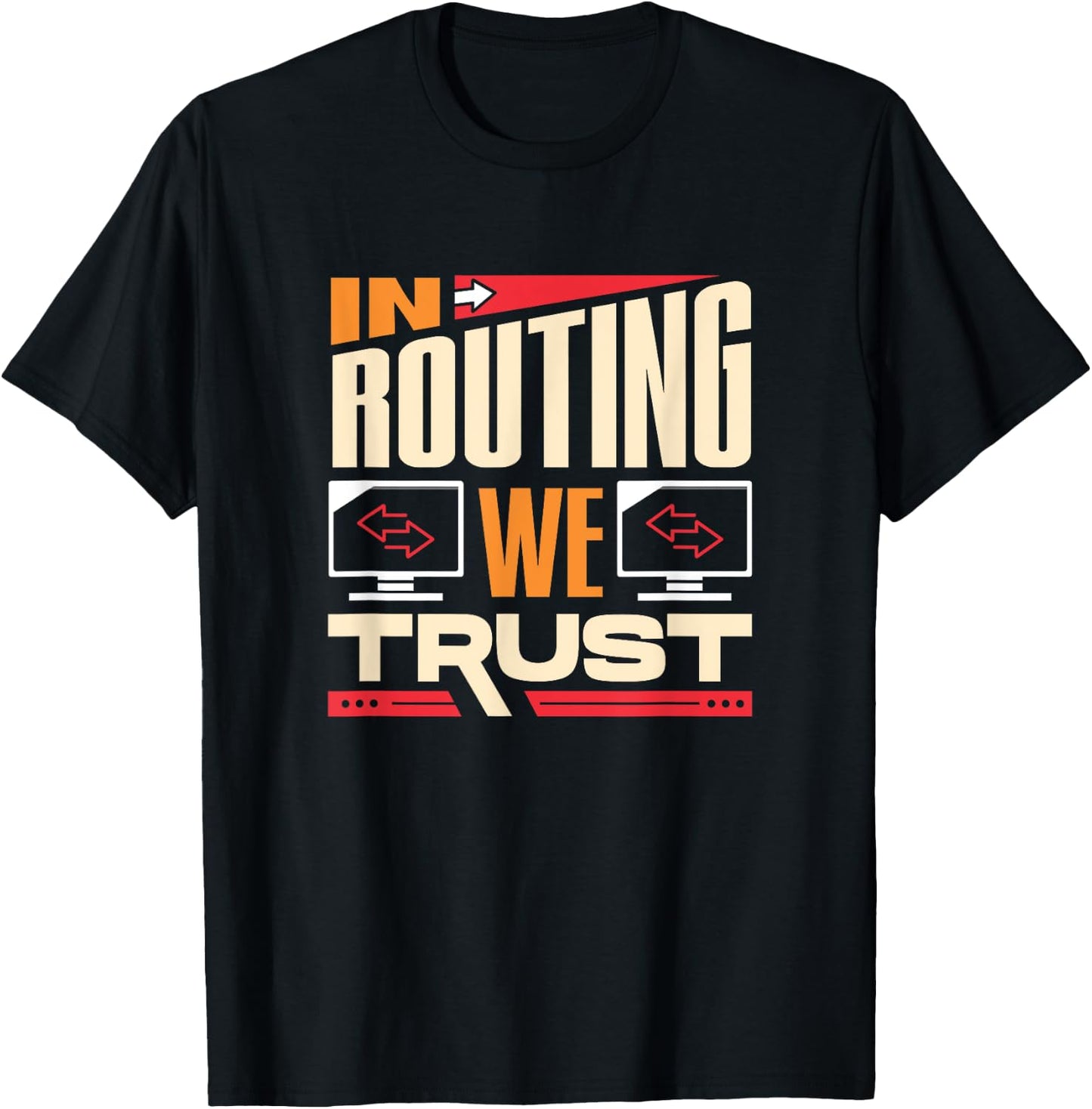 Network Admin Network Engineering Network Administrator T-Shirt - T-Shirt | Black