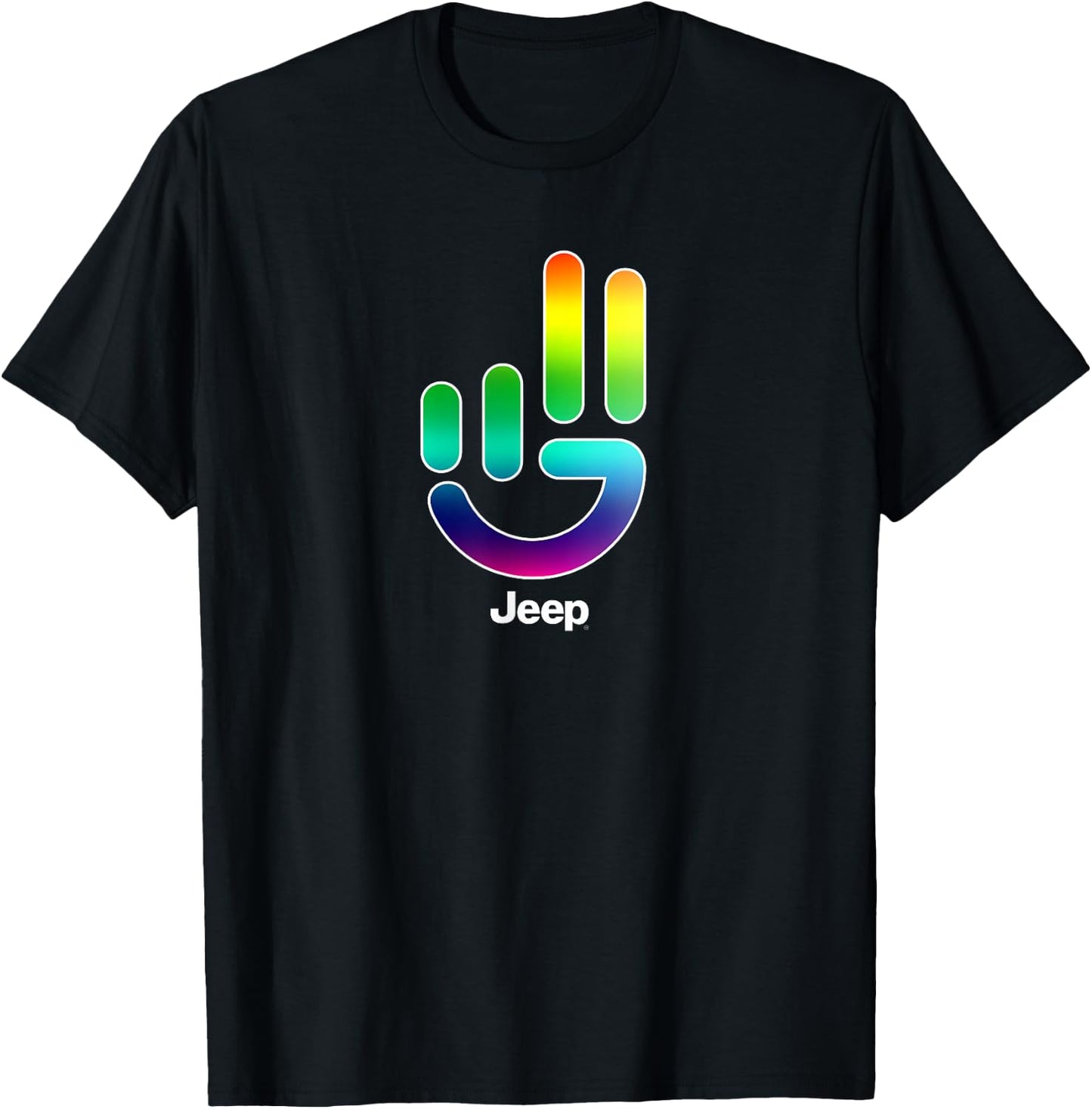 Jeep Wave Pride T-Shirt - T-Shirt | Black