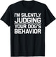 Funny Dog Trainer Design Women Pet Training Agility T-Shirt - T-Shirt | Black