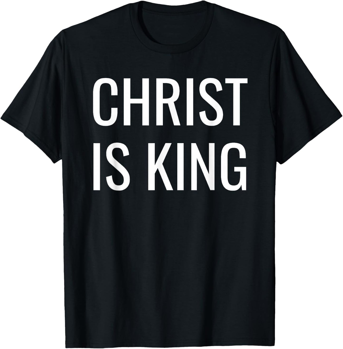 Christ is King T-Shirt - T-Shirt | Black