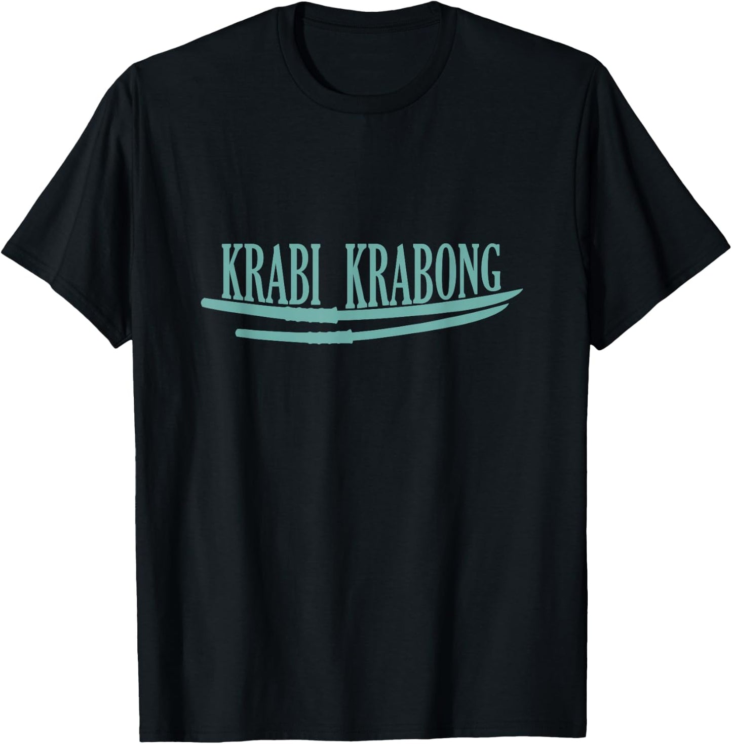 Krabi Krabong Sword and Epee Training T-Shirt - T-Shirt | Black