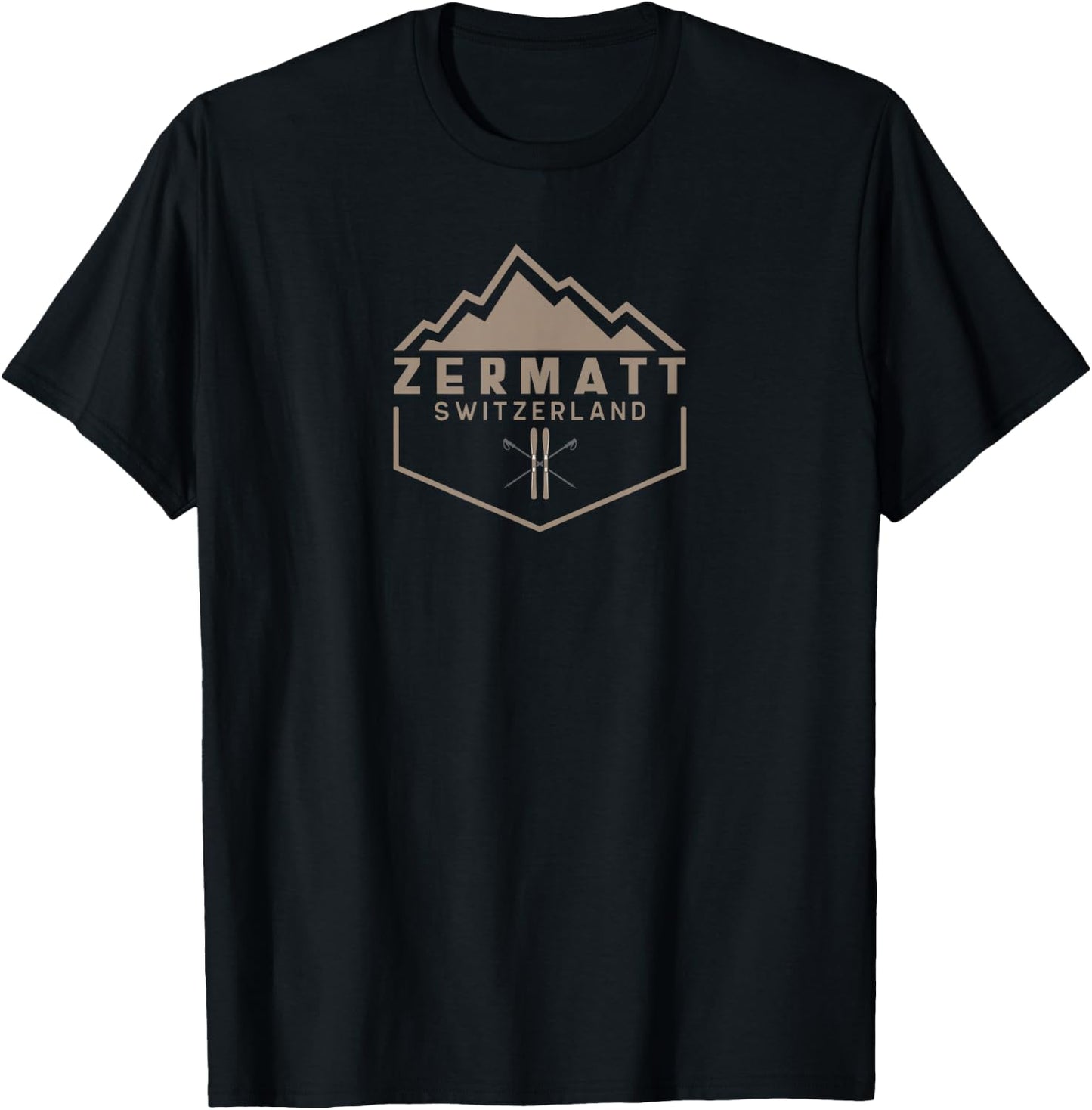 Zermatt Switzerland T-Shirt - T-Shirt | Black