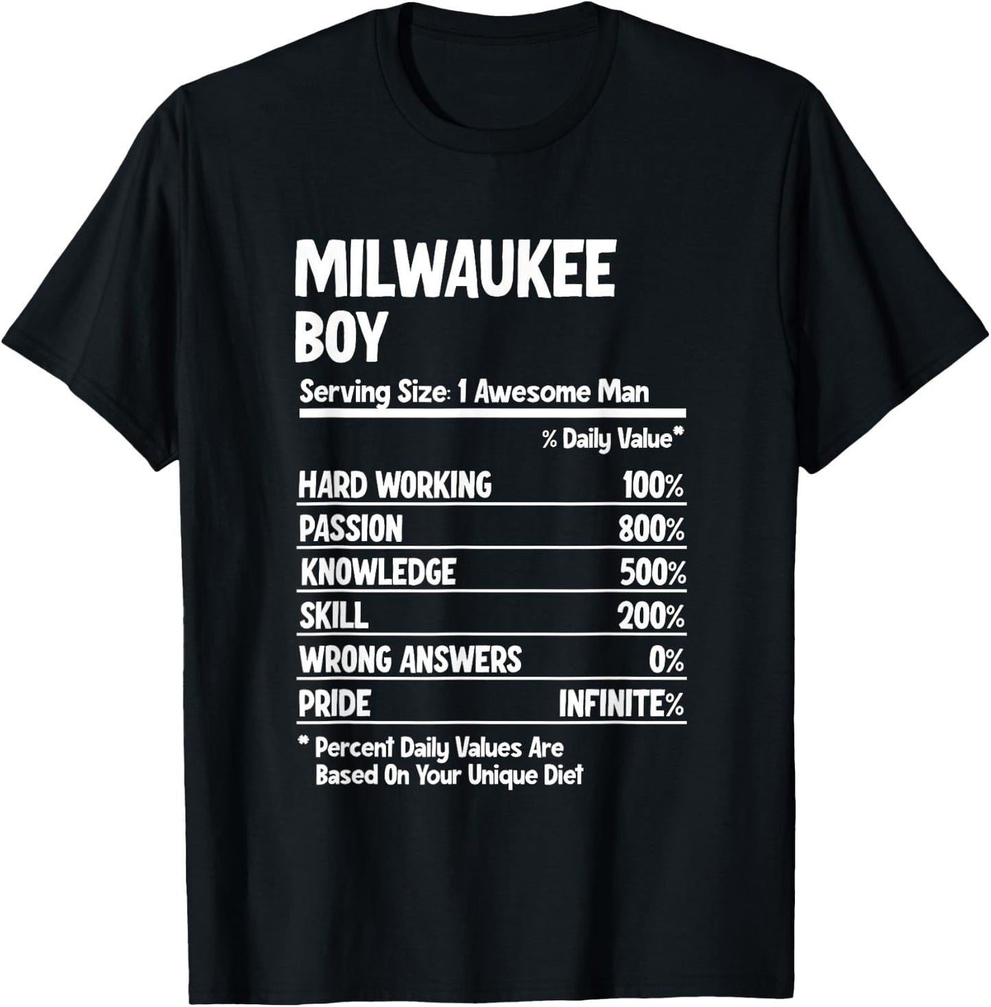 Boy from Milwaukee T-Shirt - T-Shirt | Black