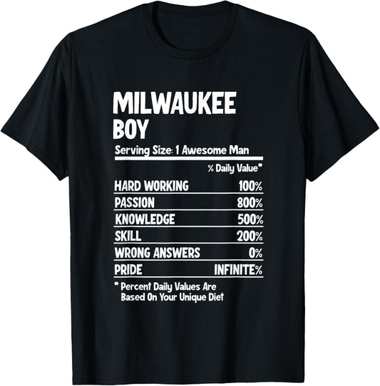 Boy from Milwaukee T-Shirt - T-Shirt | Black