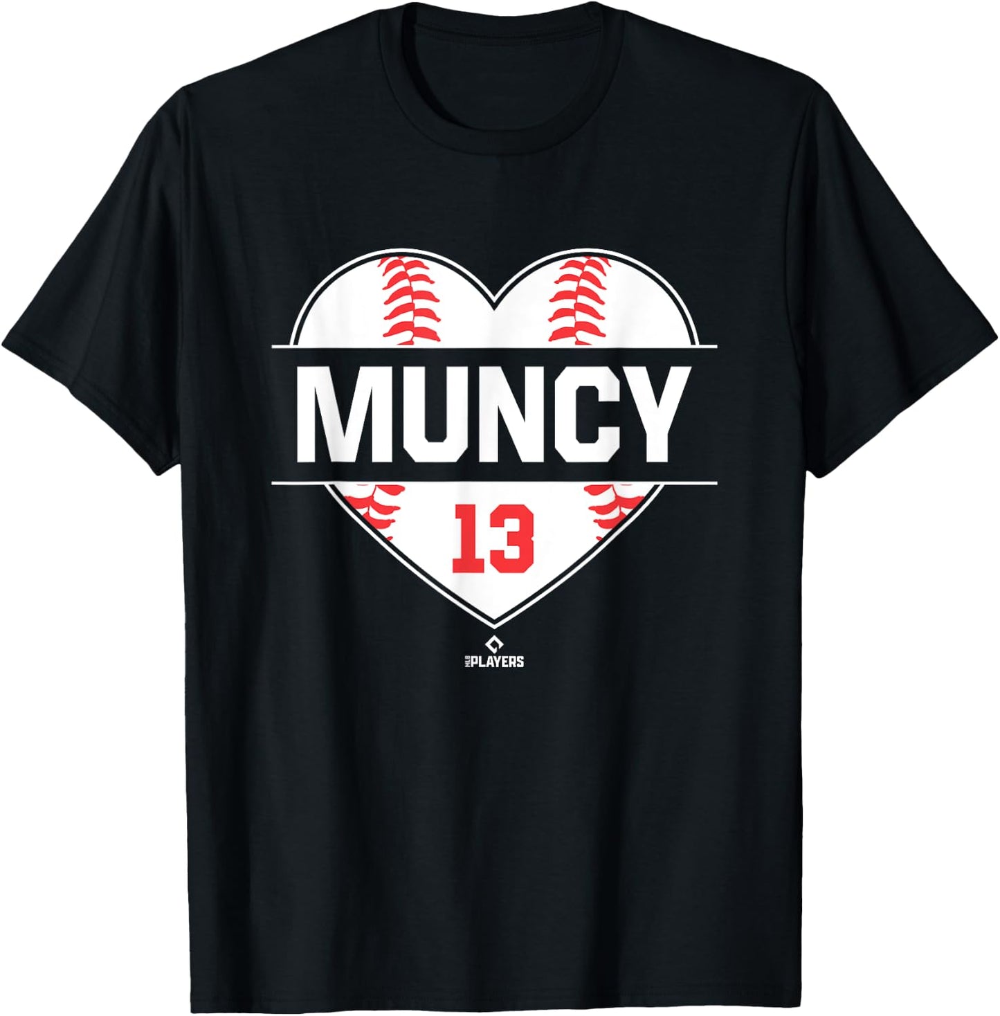 Vintage Baseball Bat Gameday Max Muncy Los Angeles MLBPA T-Shirt - T-Shirt | Black