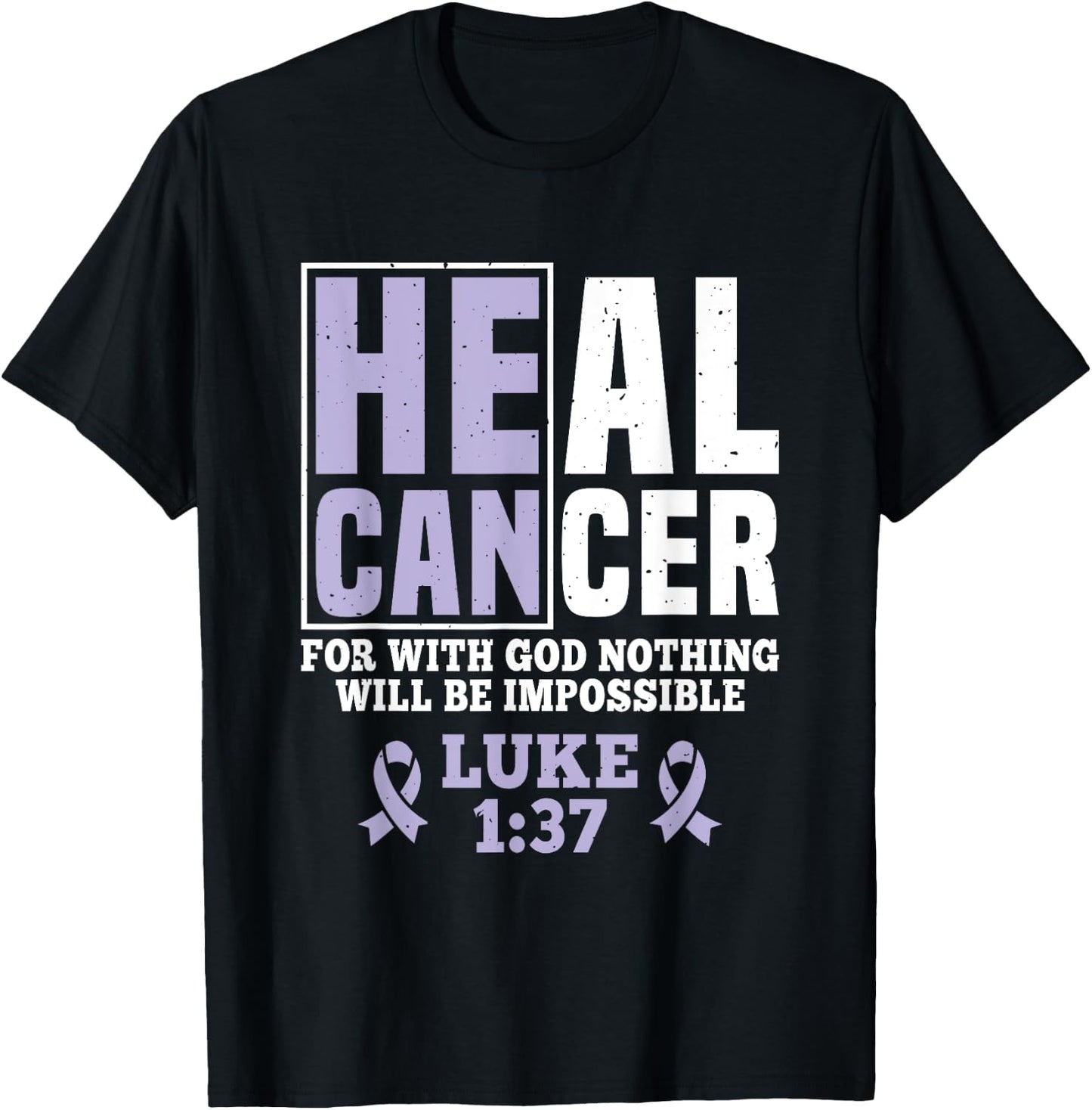 My God is Stronger Than Esophageal Cancer Survivor T-Shirt - T-Shirt | Black