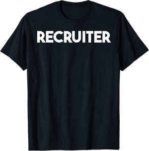 Recruiter T-Shirt - T-Shirt | Black
