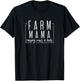 Farm mama raising cows and kids T-Shirt - T-Shirt | Black