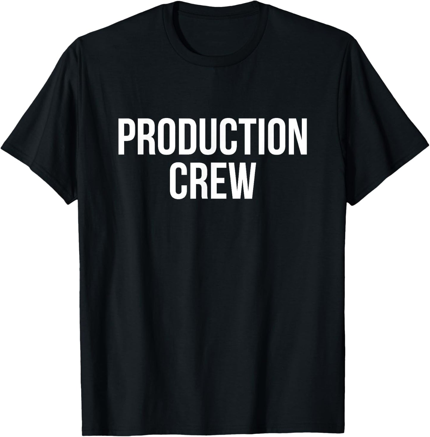Production Crew T-Shirt - T-Shirt | Black