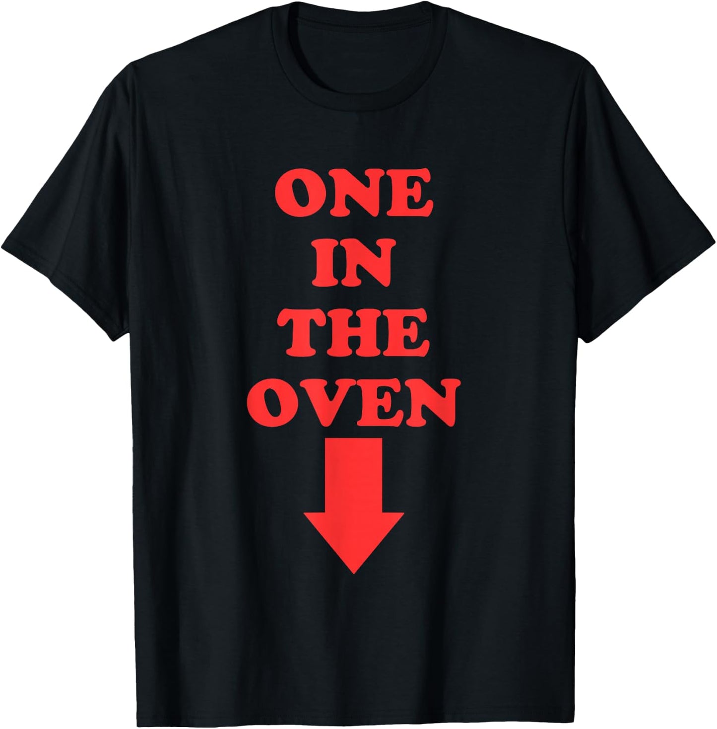 One In The Oven Police Movie Comedy Film T-Shirt - T-Shirt | Black