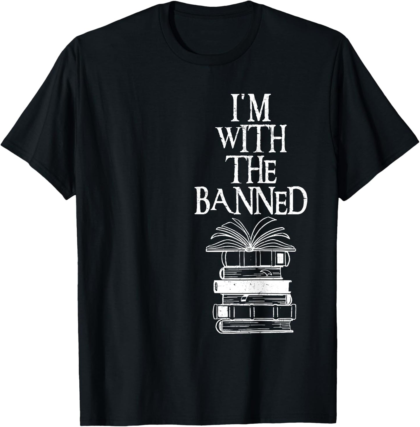 I'm with The Banned Books I Read Banned Books T-Shirt - T-Shirt | Black